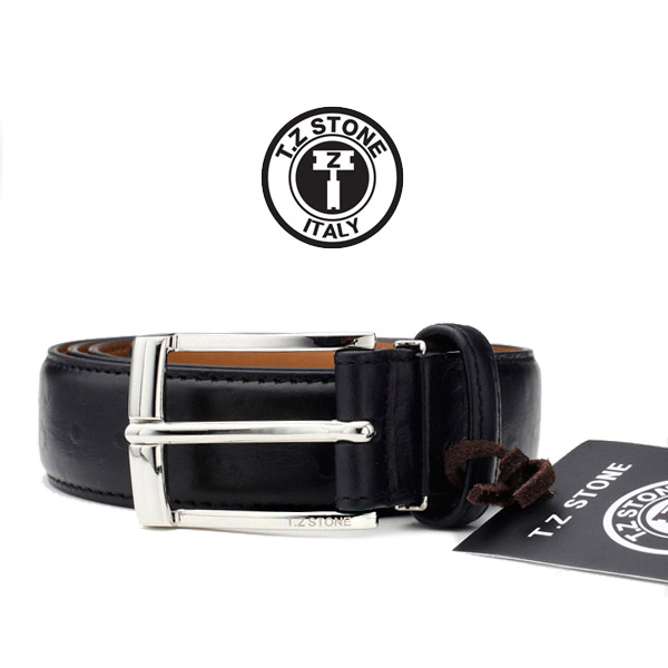 TZ1D102BK 벨트 클래식 타조패턴-블랙