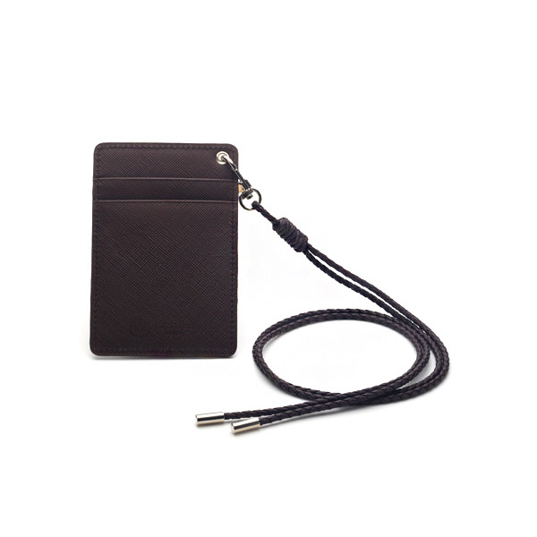 TZ1D203 사피아노 목걸이형 카드지갑(투명창)