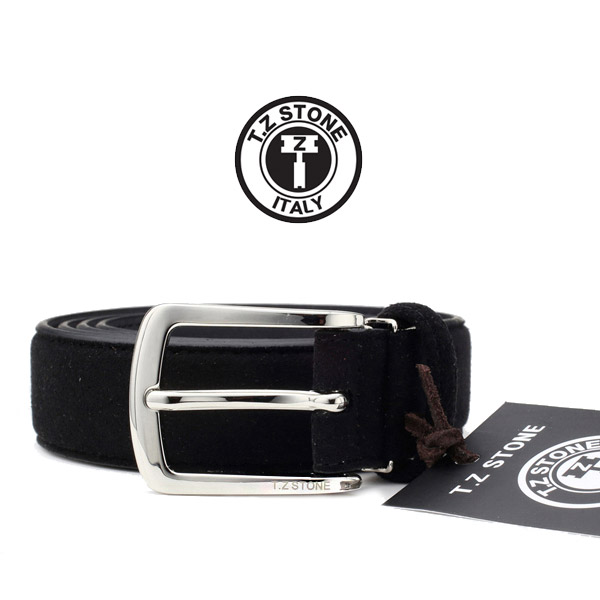 TZ1D104BK 벨트 클래식 스웨이드 - 블랙