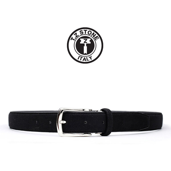 TZ1D104BK 벨트 클래식 스웨이드 - 블랙