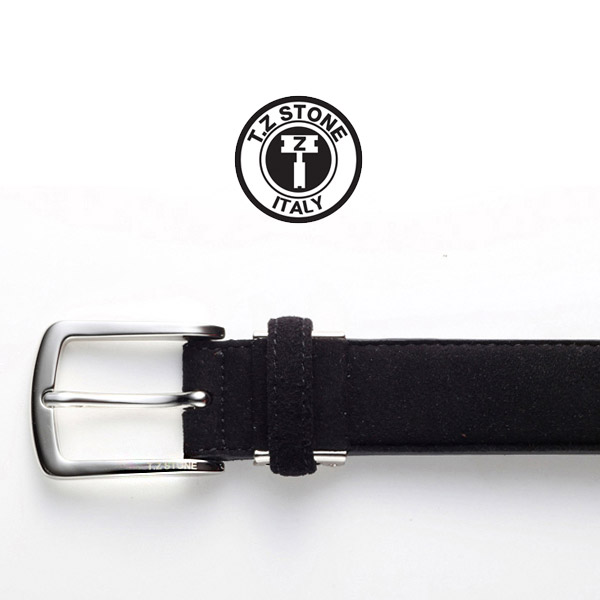 TZ1D104BK 벨트 클래식 스웨이드 - 블랙