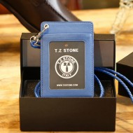 TZ1D207 클래식 블루 목걸이형 카드지갑