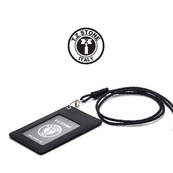 TZ1D208 사피아노 블랙 목걸이형 카드지갑