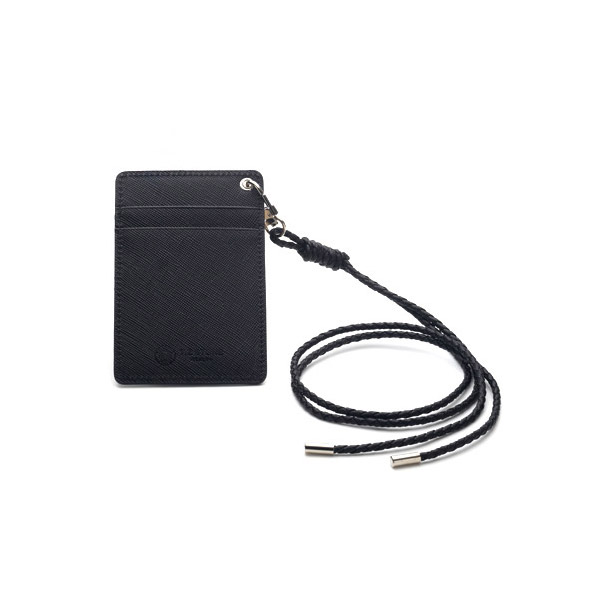 TZ1D208 사피아노 블랙 목걸이형 카드지갑