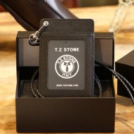 TZ1D208 사피아노 블랙 목걸이형 카드지갑