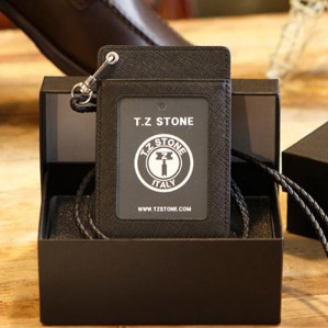 TZ1D208 사피아노 블랙 목걸이형 카드지갑