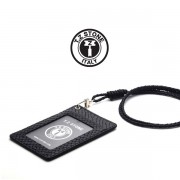 TZ1D211 뱀피 블랙 목걸이형 카드지갑