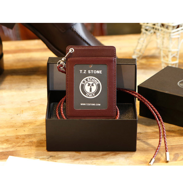 TZ1D212 클래식 와인 목걸이형 카드지갑