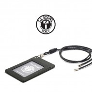 TZ1D213 클래식 카키 목걸이형 카드지갑