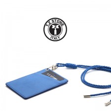 TZ1D219 목걸이형 카드지갑 클래식 블루