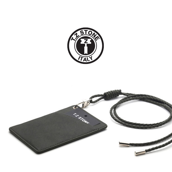 TZ1D220 목걸이형 카드지갑 클래식 카키