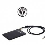 TZ1D222 목걸이형 카드지갑 사피아노 블랙