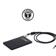 TZ1D222 목걸이형 카드지갑 사피아노 블랙