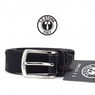 TZ1D112BK 송치 가죽 벨트 블랙