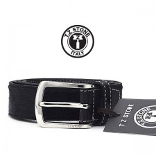 TZ1D112BK 송치 가죽 벨트 블랙