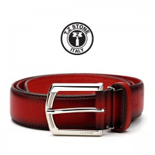 TZ1D117RE 벨트 - 엔틱 그라데이션 레드