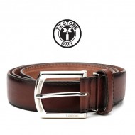 TZ1D117DB 벨트 - 엔틱 그라데이션 다크브라운