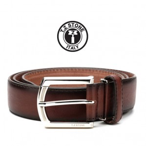 TZ1D117DB 벨트 - 엔틱 그라데이션 다크브라운