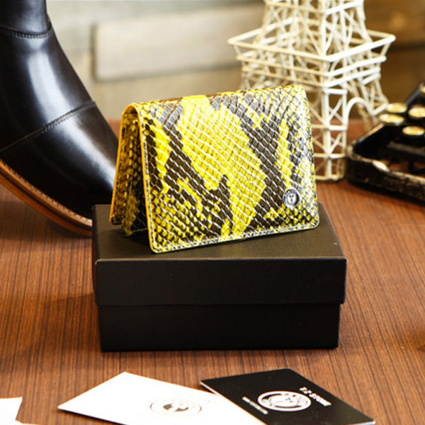 TZ1D229 카드명함지갑 케이스 옐로우