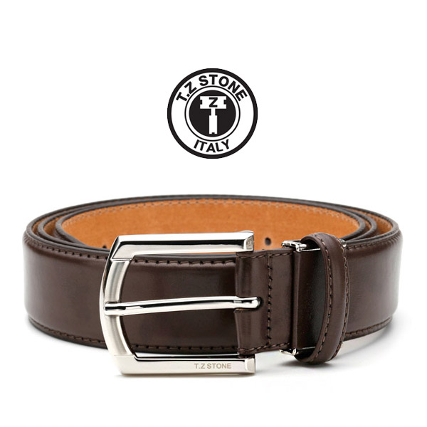 TZ1D118DB 벨트 - 아도방 다크브라운