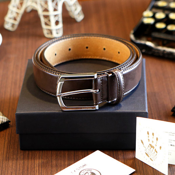 TZ1D118DB 벨트 - 아도방 다크브라운