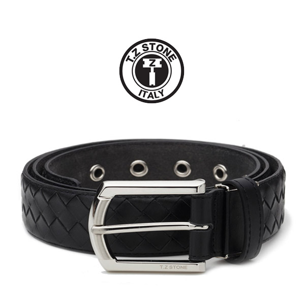 TZ1D119BK 벨트 - 핸드메이드 메쉬 블랙
