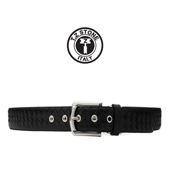 TZ1D119BK 벨트 - 핸드메이드 메쉬 블랙