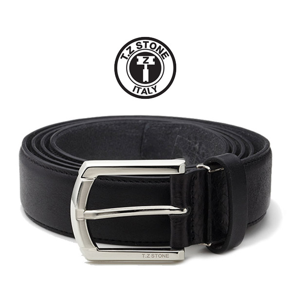 TZ1D105B-BK 벨트 - 프리미엄 이태리카프 블랙