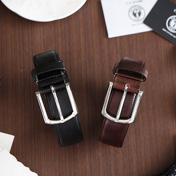 TZ1D105B-BK 벨트 - 프리미엄 이태리카프 블랙