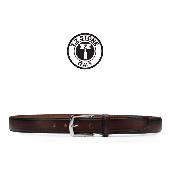 TZ1D121DB 벨트 - 엔틱그라데이션 다크브라운
