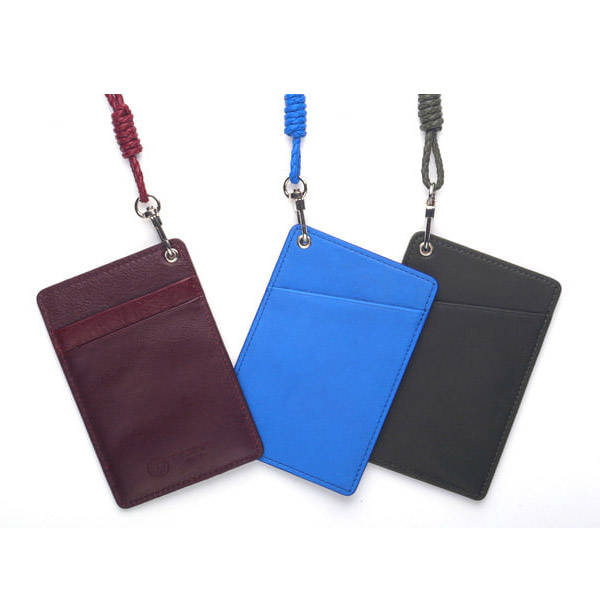 TZ1D227 목걸이형 카드지갑 클래식 와인