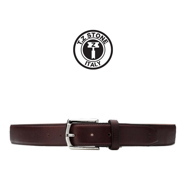 TZ1D105B-DB 벨트 - 프리미엄 이태리카프 브라운